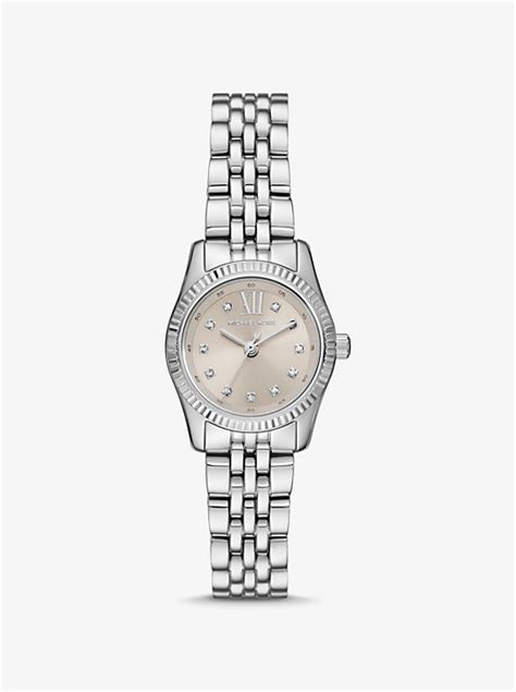 michael kors lexington pave|Petite Lexington Pavé Silver.